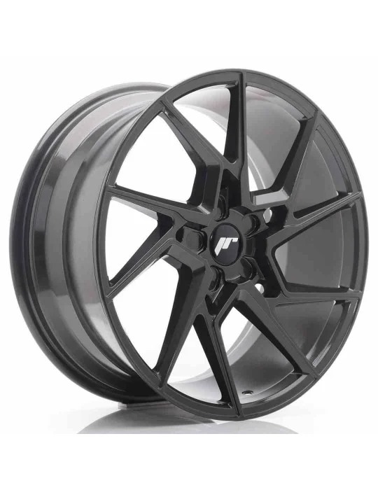 Jante JR33 20x9 ET 42 5x112 gris Hyper Gray Japan Racing