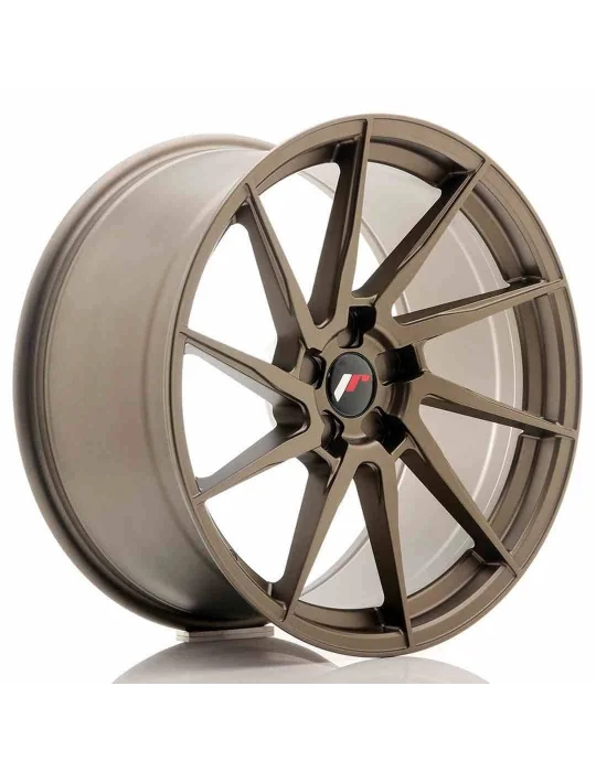 Jante JR36 20x10 non percée bronze mat Japan Racing