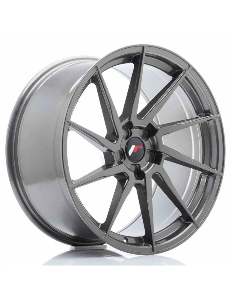 Jante Japan Racing JR36 20x10 ET 20 à 45 non percée gris Hyper Gray