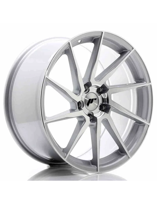 Jante JR36 19x9,5 ET 45 5x112 argent face brossée Japan Racing