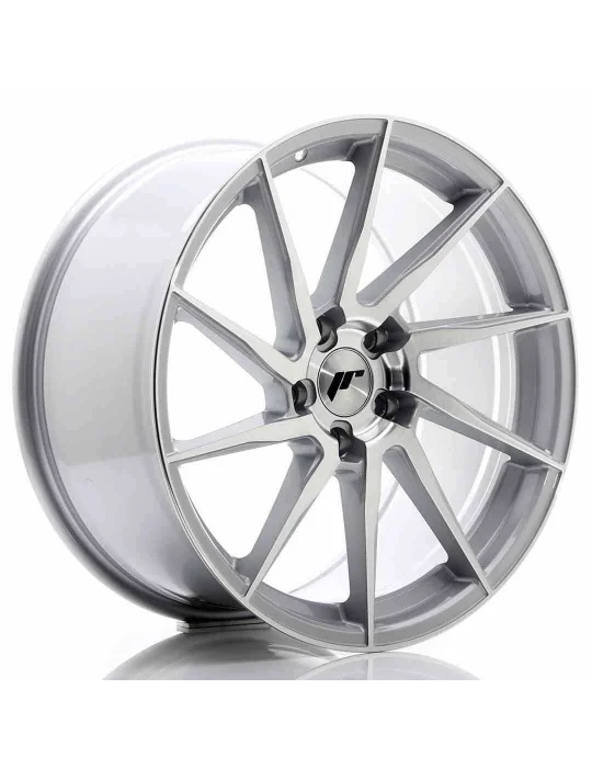Jante JR36 19x9,5 ET 35 5x120 argent face brossée Japan Racing