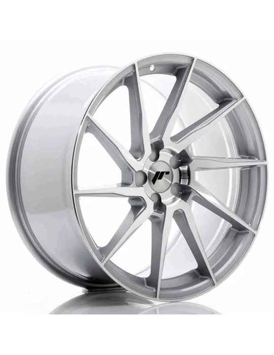 Jante JR36 19x9,5 non percée argent face brossée Japan Racing