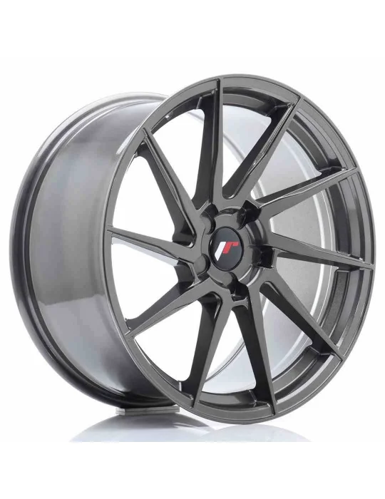 Jante JR36 19x9,5 non percée gris Hyper Gray Japan Racing