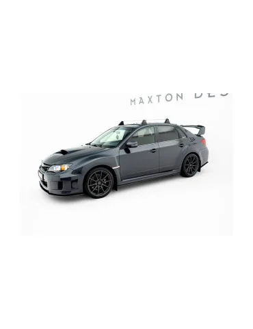 Bas de caisse Street Pro Subaru Impreza WRX STI Mk3 noir/rouge
