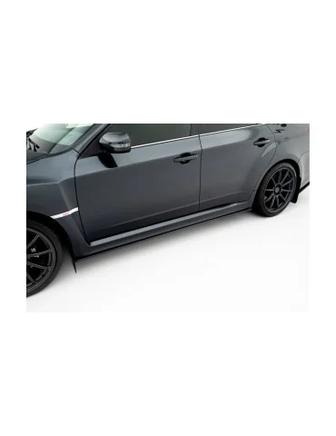 Bas de caisse Street Pro Subaru Impreza WRX STI Mk3 noir/rouge