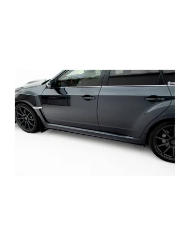 Bas de caisse Street Pro Subaru Impreza WRX STI Mk3 noir/rouge