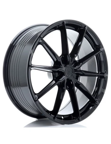 Jante Japan Racing JR37 21x9,5 ET 10 à 58 non percée noir brillant