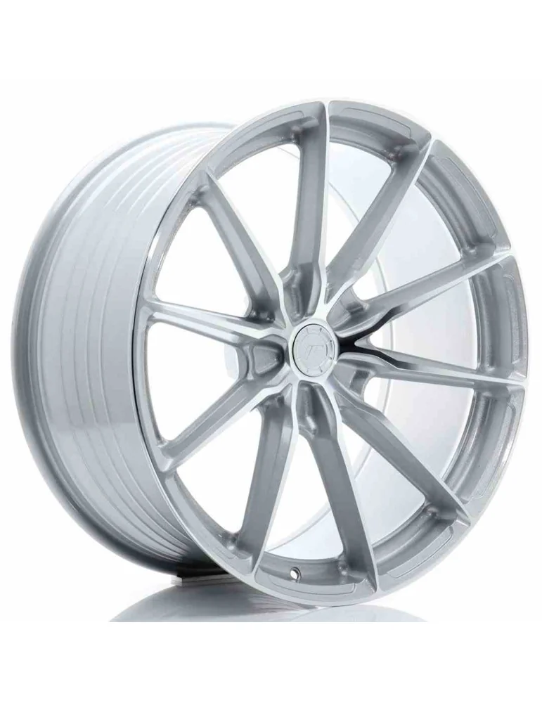 Jante Japan Racing JR37 21x9,5 ET 0 à 35 non percée argent usiné