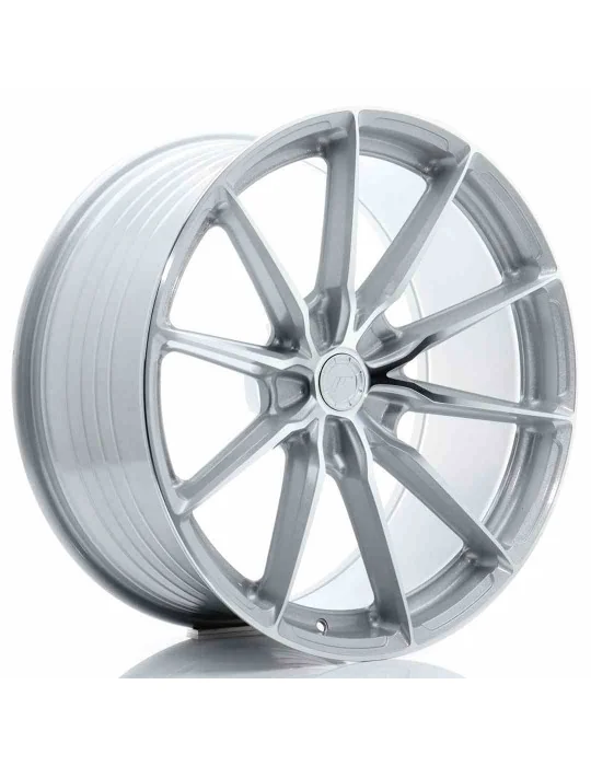 Jante JR37 21x9,5 non percée ET 0 à 35 argent usiné Japan Racing