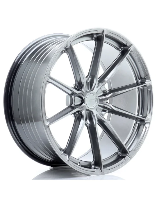 Jante JR37 21x9,5 non percée ET 0 à 35 noir Hyper Black Japan Racing