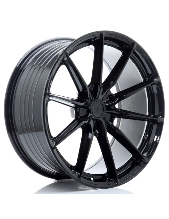 Jante JR37 21x9,5 non percée ET 0 à 35 noir brillant Japan Racing