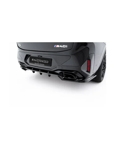 Diffuseur arrière central v.2 BMW X4 G02 Pack M restylé