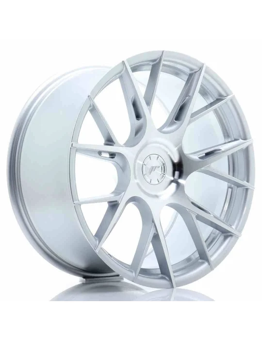 Jante JR42 19x9,5 non percée argent face usinée Japan Racing