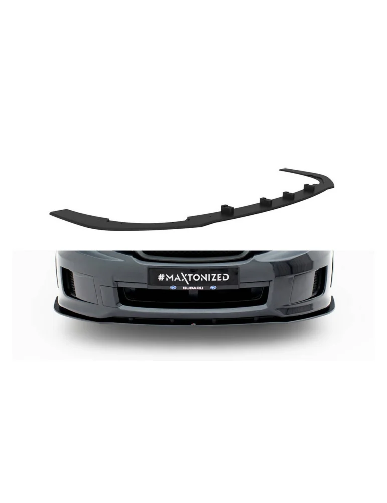 Lame avant Street Pro Subaru Impreza WRX STI Mk3 noir/rouge