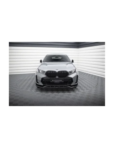 Kit de splitters BMW X6 G06 Pack M restylé 4 pièces noir