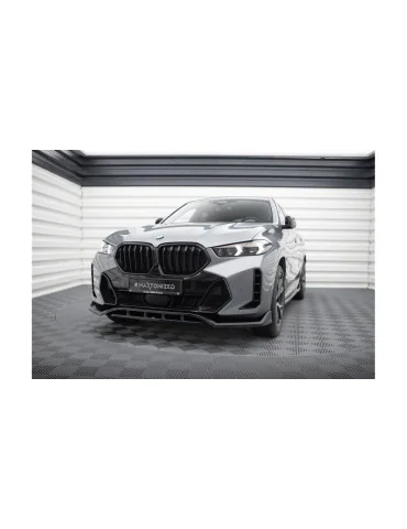 Kit de splitters BMW X6 G06 Pack M restylé 4 pièces noir
