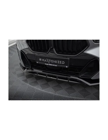 Kit de splitters BMW X6 G06 Pack M restylé 4 pièces noir