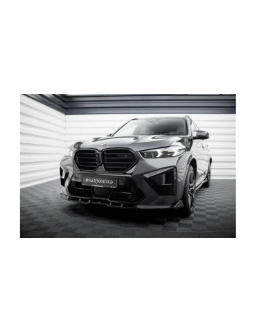 Kit de splitters BMW X5 M F95 restylé 4 pièces noir