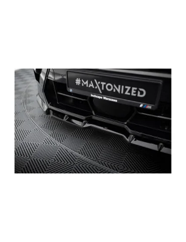 Kit de splitters BMW X5 M F95 restylé 4 pièces noir
