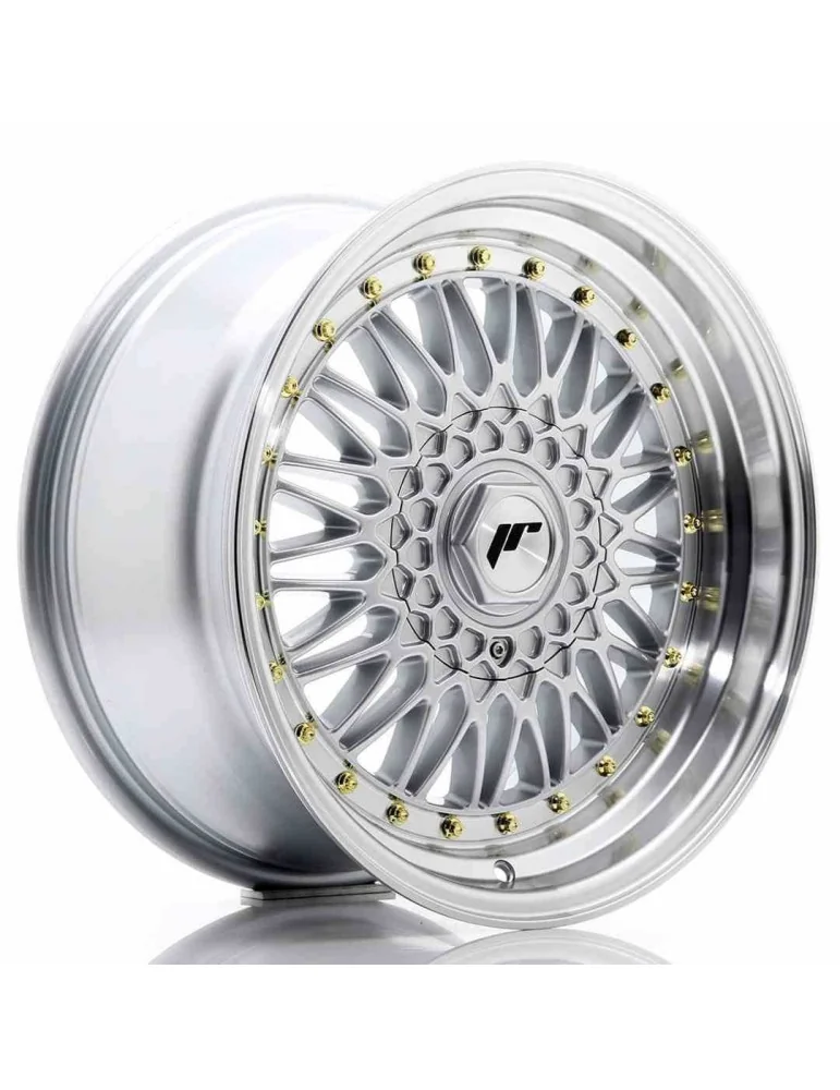 Jante Japan Racing JR9 17x8,5 non percée argent lèvre usinée