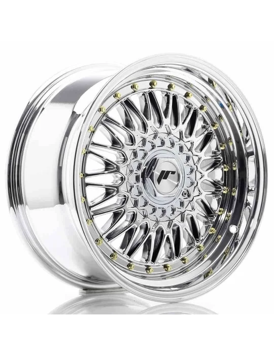 Jante JR9 17x8,5 ET 20 à 35 non percée chromé Japan Racing