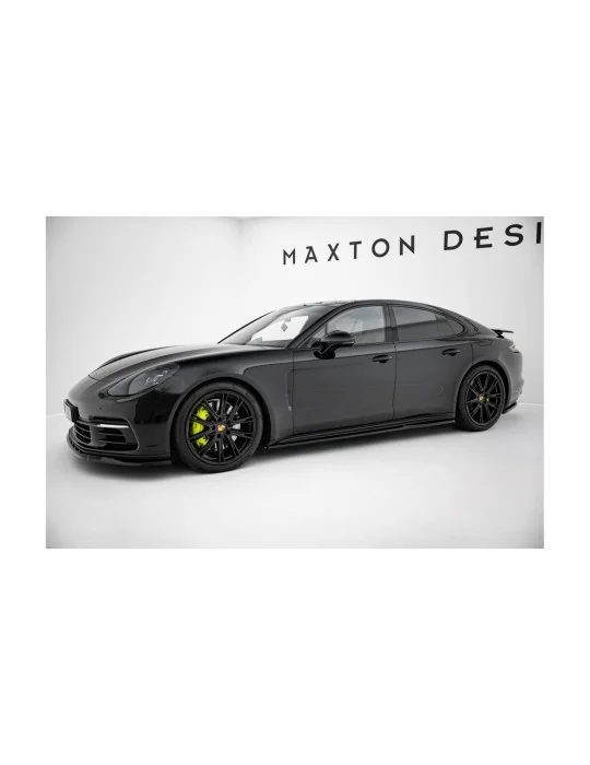 Kit de splitters Porsche Panamera E-Hybrid 971 noir Maxton Design