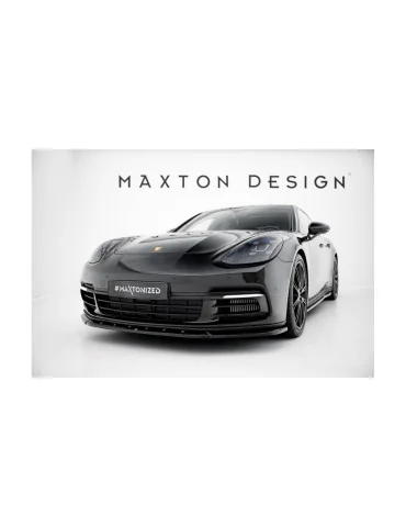 Kit de splitters Porsche Panamera E-Hybrid 971 noir