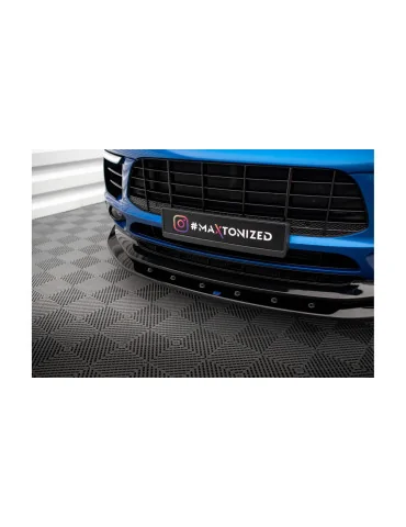 Kit de splitters Porsche Macan Mk1 noir 5 éléments