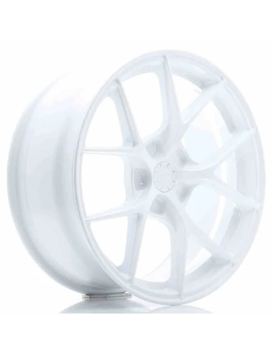 Jante SL-01 18x8,5 ET 20 à 42 non percée blanc Japan Racing