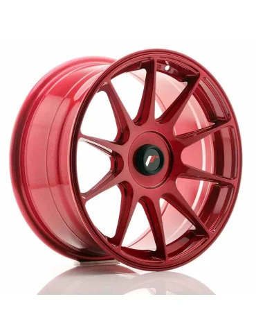 Jante Japan Racing JR11 17x8,25 ET 35 non percée rouge Platinum