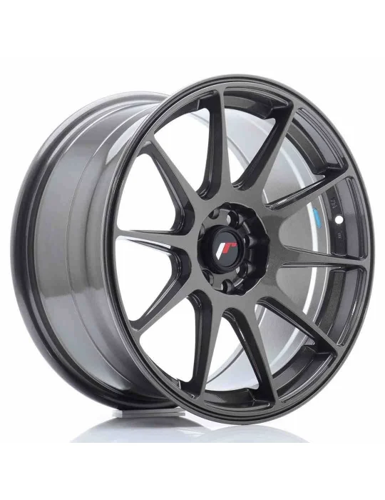 Jante JR11 17x8,25 ET 35 5x100/114,3 gris Hyper Gray Japan Racing