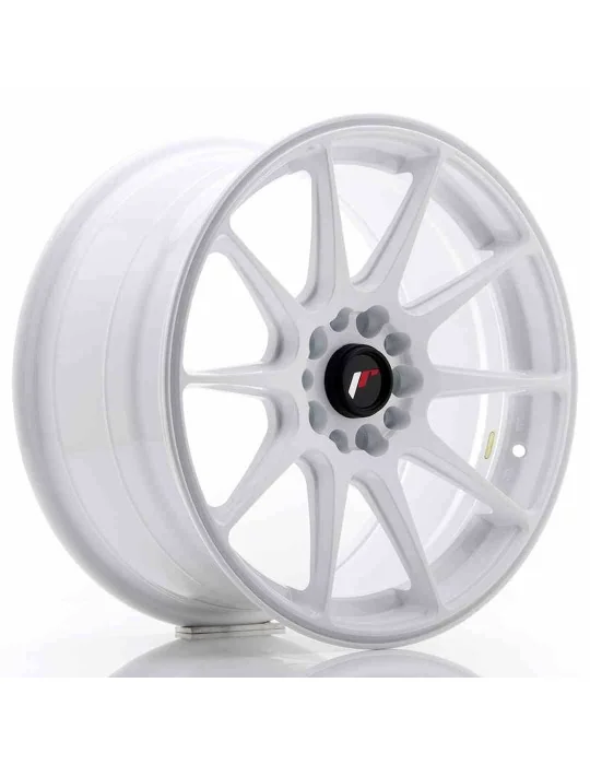 Jante JR11 17x8,25 ET 25 4x100/108 blanc Japan Racing