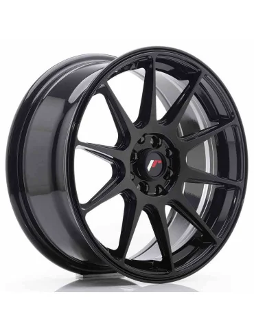 Jante Japan Racing JR11 17x7,25 ET 35 4x98/108 noir brillant