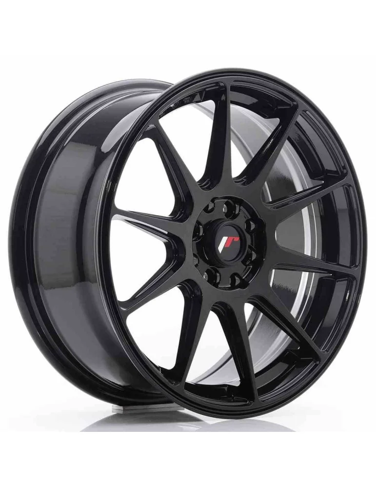 Jante Japan Racing JR11 17x7,25 ET 35 4x98/108 noir brillant