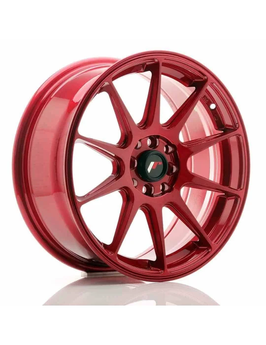 Jante JR11 17x7,25 ET 35 4x100/114,3 rouge Platinum Japan Racing