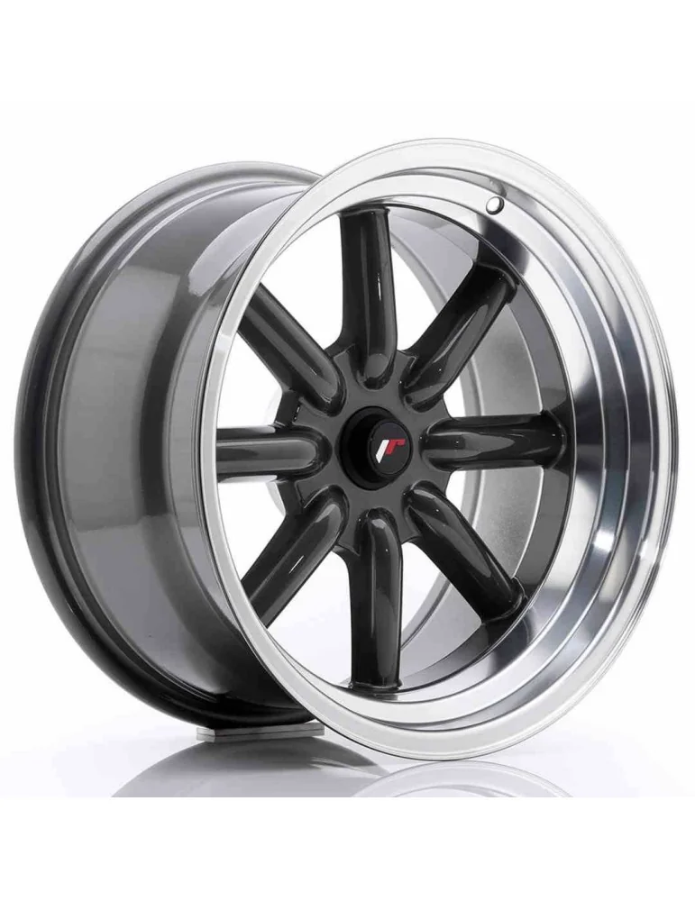 Jante Japan Racing JR19 17x9 ET -10 non percée gris anthracite