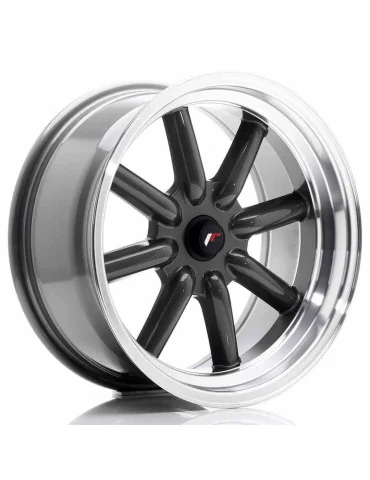 Jante Japan Racing JR19 17x8 ET 0 non percée gris anthracite