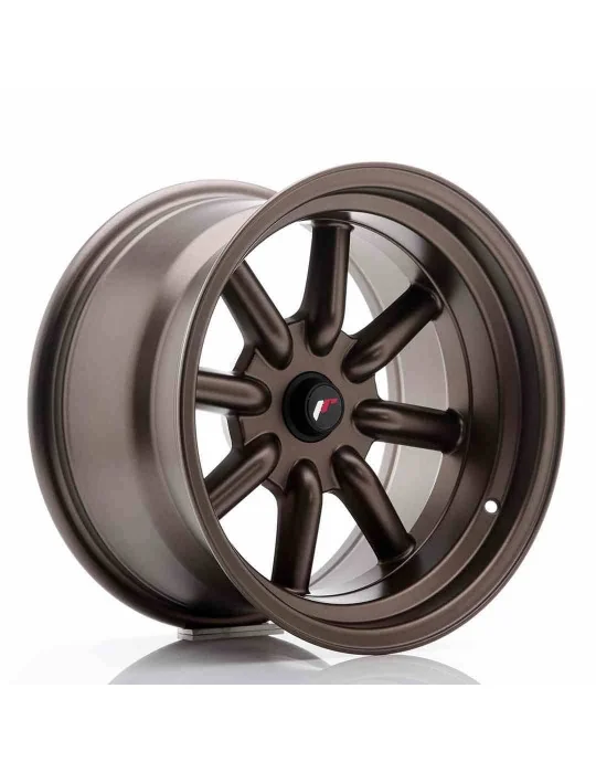 Jante JR19 16x9 ET -25 à -15 non percée bronze mat Japan Racing