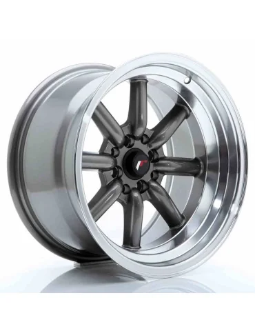 Jante Japan Racing JR19 16x9 ET -15 4x100/114,3 gris anthracite