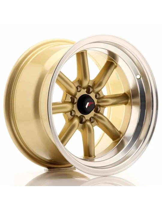 Jante JR19 16x9 ET -15 4x100/114,3 doré Japan Racing