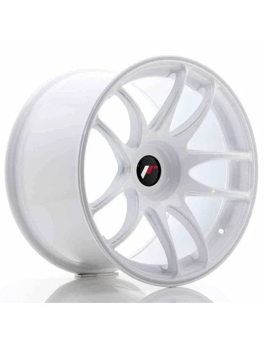 Jante JR29 18x10,5 ET 25 à 28 non percée blanc Japan Racing