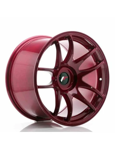 Jante Japan Racing JR29 18x10,5 ET 25 à 28 non percée rouge Platinum
