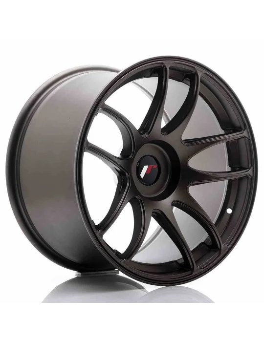 Jante JR29 18x10,5 ET 25 à 28 non percée bronze mat Japan Racing
