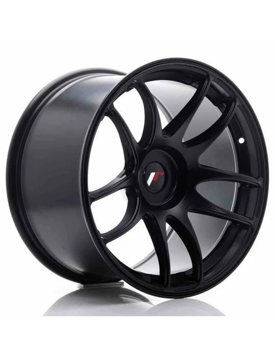 Jante JR29 18x10,5 ET 25 à 28 non percée noir mat Japan Racing