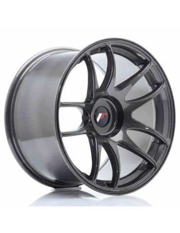 Jante Japan Racing JR29 18x10,5 ET 25 à 28 non percée gris Hyper Gray