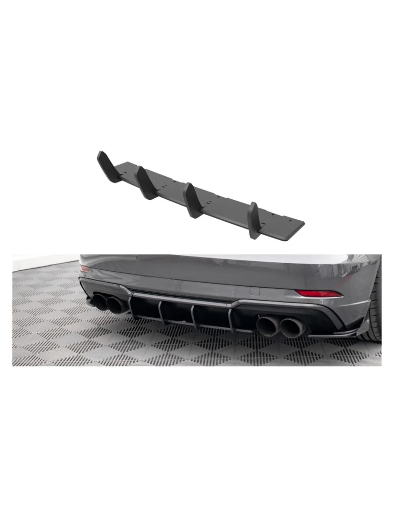 Diffuseur arrière Street Pro Audi S3 8V Sportback noir mat