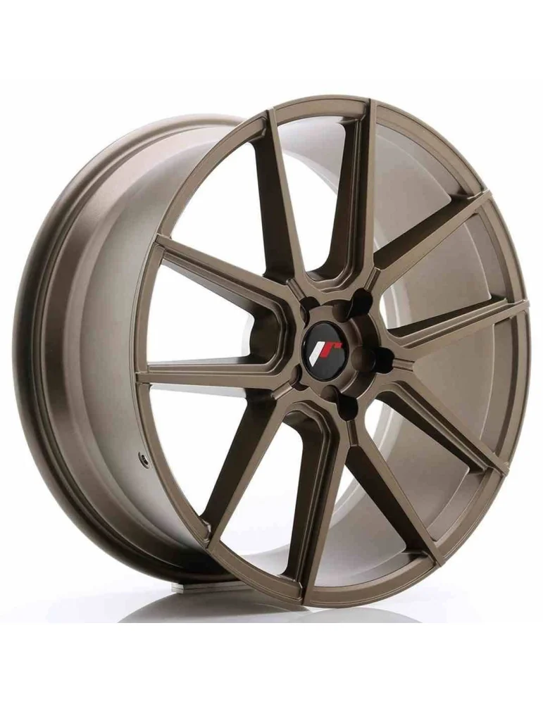 Jante Japan Racing JR30 21x9 ET 20 à 40 non percée 5 trous bronze mat