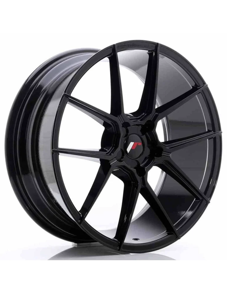 Jante Japan Racing JR30 20x8,5 ET 40 à 42 non percée noir brillant