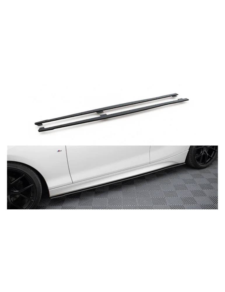 Bas de caisse Racing Durability v.2 BMW Série 1 F20 noir mat