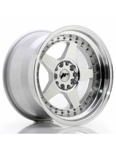 Jante Japan Racing JR6 17x10 ET 20 5x114,3/120 argent face usinée